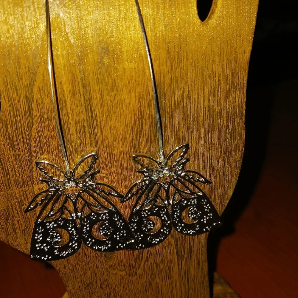 Silver Fly Earrings